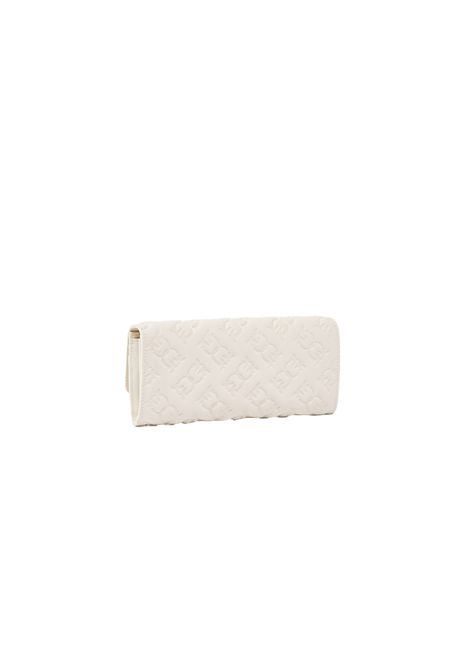 Portafoglio Pinko donna Love Tiny Birds Wallet 103765 A1YB Bianco pelle tracolla fantasia imprimè PINKO | Portafogli | 103765 A1YBZ14Q